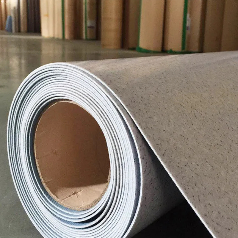 Natural Wood/Marble Look Decorative Commercial PVC Flooring Roll Vinyl Plastic Floor