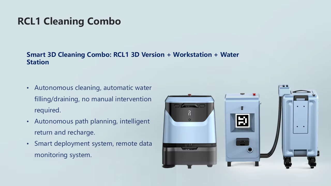 4 in 1 Multi-Functional Intelligent Cleaning Commercial Scrubber Floor Industrial Floor Sweeper Automatic Mopping Cleaning Robot