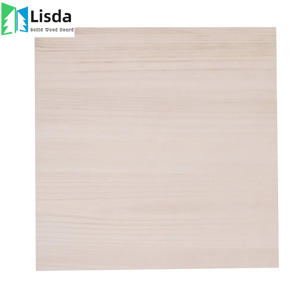 Raw Wood Bleached Paulownia Edge Glued Board