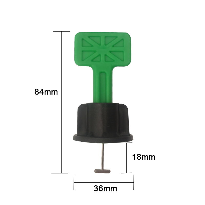 Reusable Tiles Leveler Spacers Tile Leveling System Material PP & Steel Needle