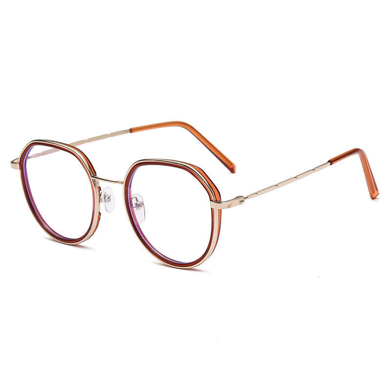 Custom Logo Wholesale Trendy Frame Optical Eyeglasses Fashion Spectacle Frames Optical Glasses Unisex in Stock