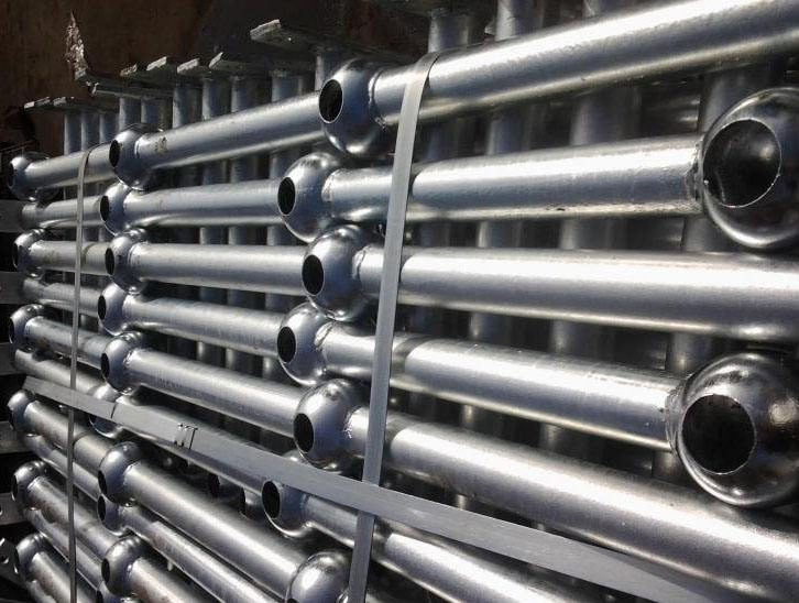 Walkway Platform and Sewage Plant Safety Guardrail Aluminum Ball Joint Stanchion Handrail