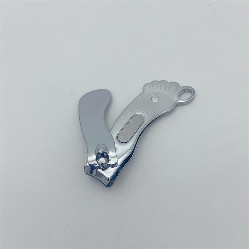 New Products Foot Shape Nail Cutter with Epoxy Sticker and Laser File