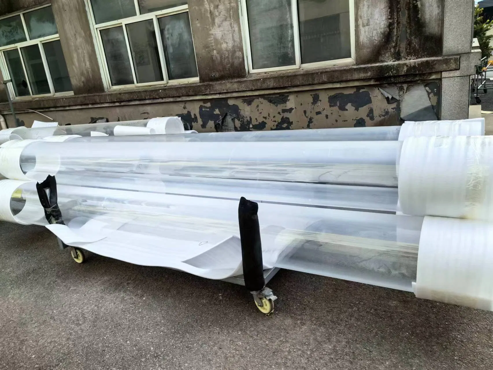High-Quality Fire Polished Quartz Glass Cylinder and Tube