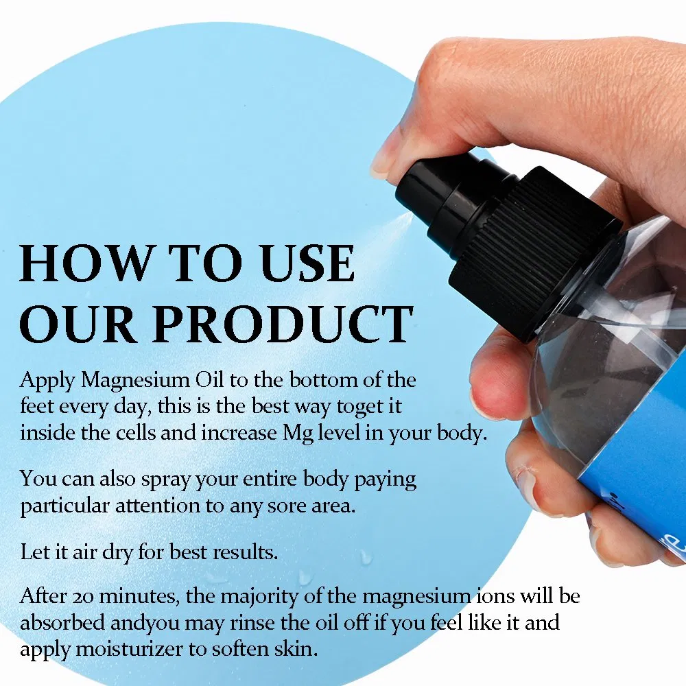 Hot Selling Skincare Magnesium Toning Solution Blemishes Acne Exfoliation Astringe Pores Face Toner Mist Spray