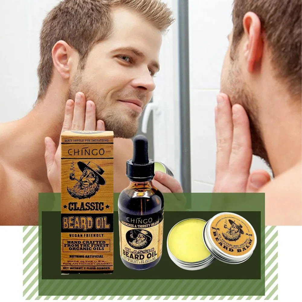 Beard Care Growth Oil Beard Balm Nourishing Moisturizing Anti Itching