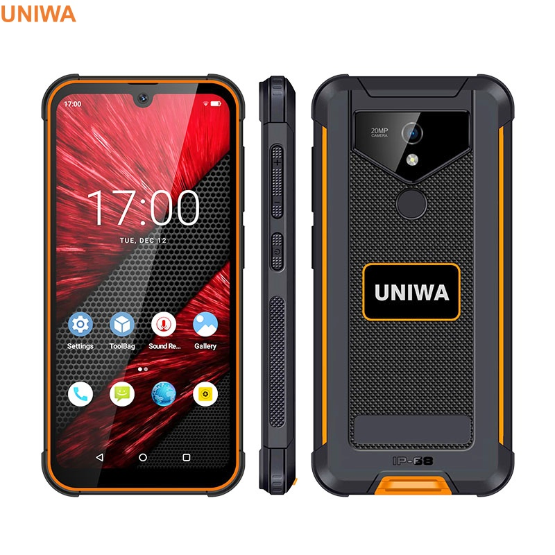 Защищённый смартфон UNIWA F965 PRO с отпечатком пальца