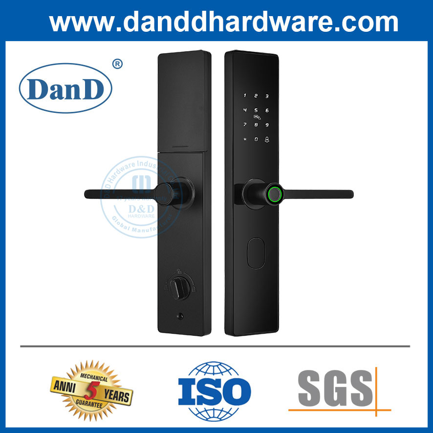 Anti-Peep Code Fingerprint Digital Safety Electronic Intelligent Apartment Smart Door Lock