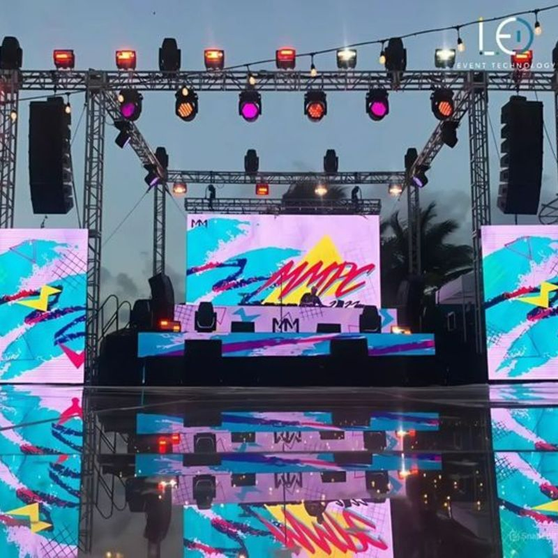 Outdoor Aluminum Truss Stage Lighting Truss for Concert Performance Stage
