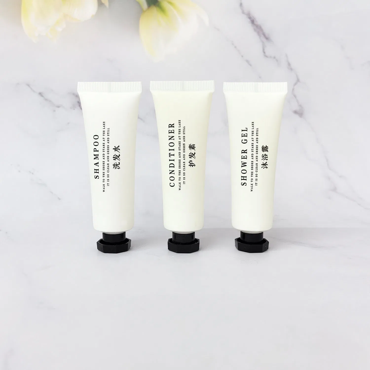 5 Star Luxury Hotel Amenity Disposable Body Lotion or Shampoo OEM