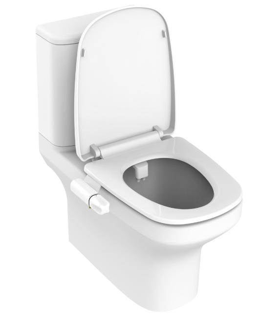 Split Type Small Slim Thin Toilet Seat Bidet Sprayer Shower Women Wash Woman Care Manual Mechanical Toilet Seat Attachment