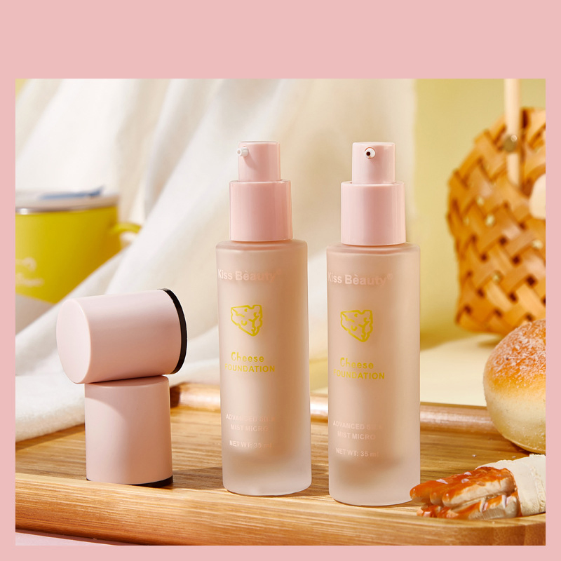 Kiss Beauty Set Makeup Isolation Bb Cream Oil Control Moisturizing Repairing Refreshing Waterproof Concealer Liquid Foundation