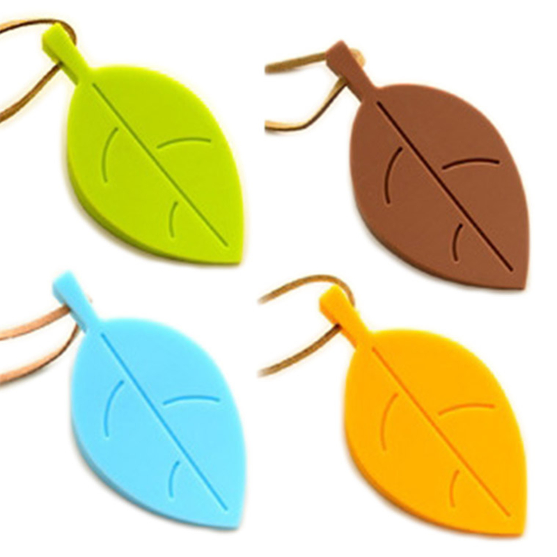 Creative Leaf Shaped Wind-Proof Anti-Folder Hand Silicone Door Stopper