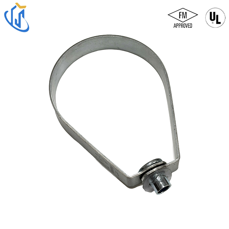 Adjustable Galvanized Swivel Loop Pipe Hanger for Seismic Bracket Systems