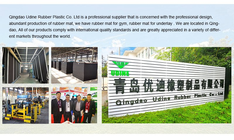 Playground Protection Rubber Mat with High Load Capacity for Equipment Areas