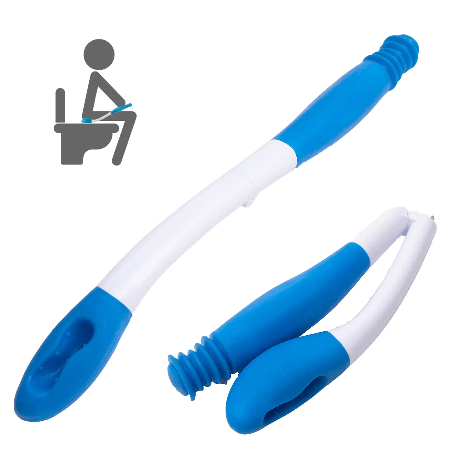 Toilet Tool Wiping Wand Bottom Bum Toilet Aids Tools Long Reach Comfort Wiping Aids Tool