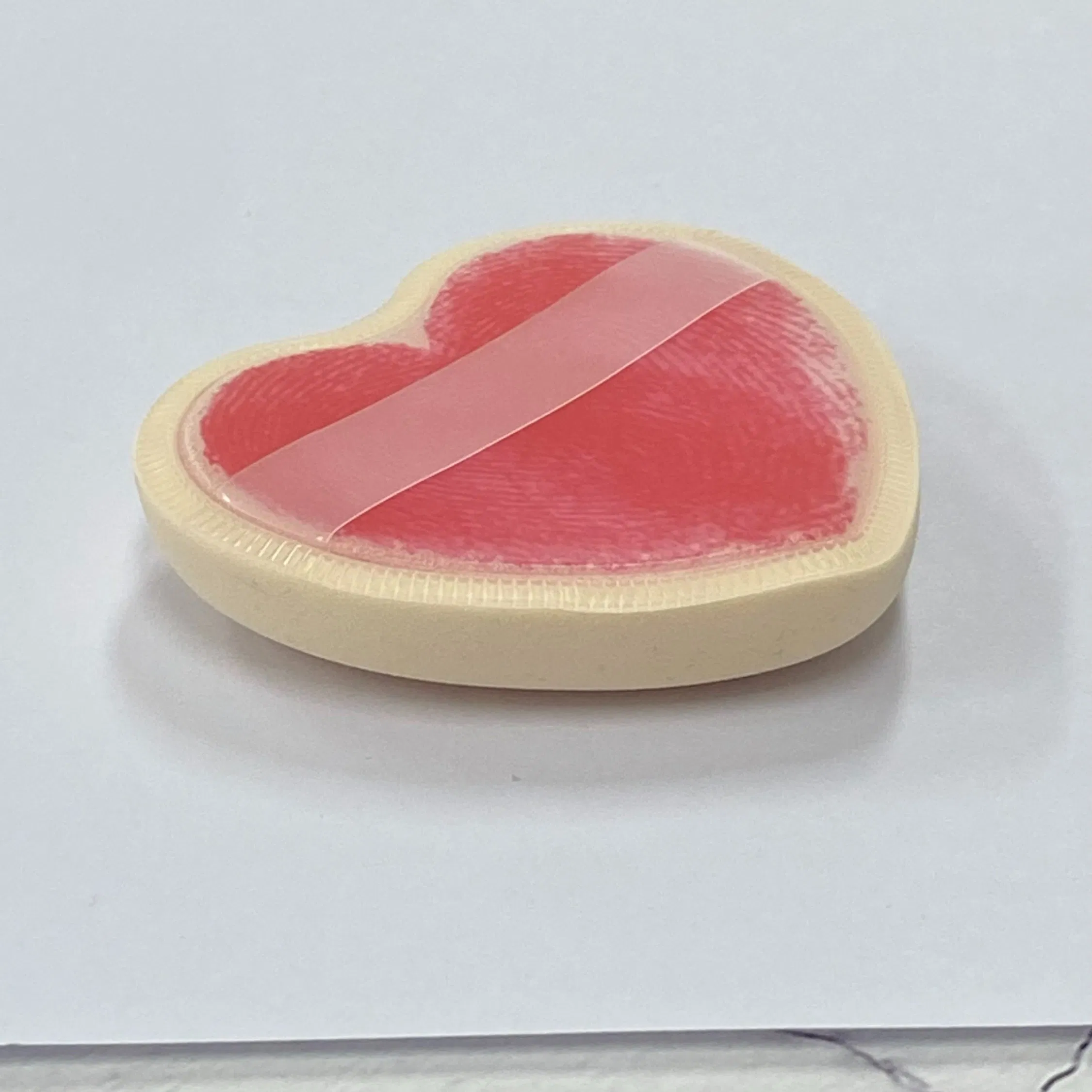 Customized Soft and Skin-Friendly Heart-Shaped Powder Puff