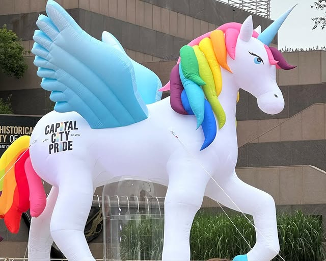 Giant Outdoor Giant Inflatable Animal Inflatable Cartoon Unicorn