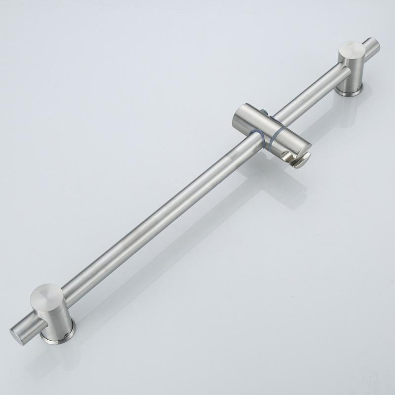 Round Stainless Steel Silder Bar with SUS 304 1.5m Shower Hose