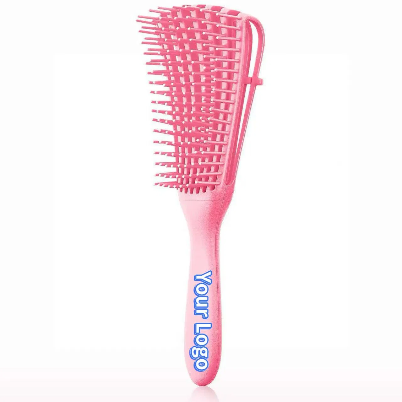 Wholesale Plastic Eight Rows Octopus Hair Brush Massage Vent Detangling Hair Brush for Women