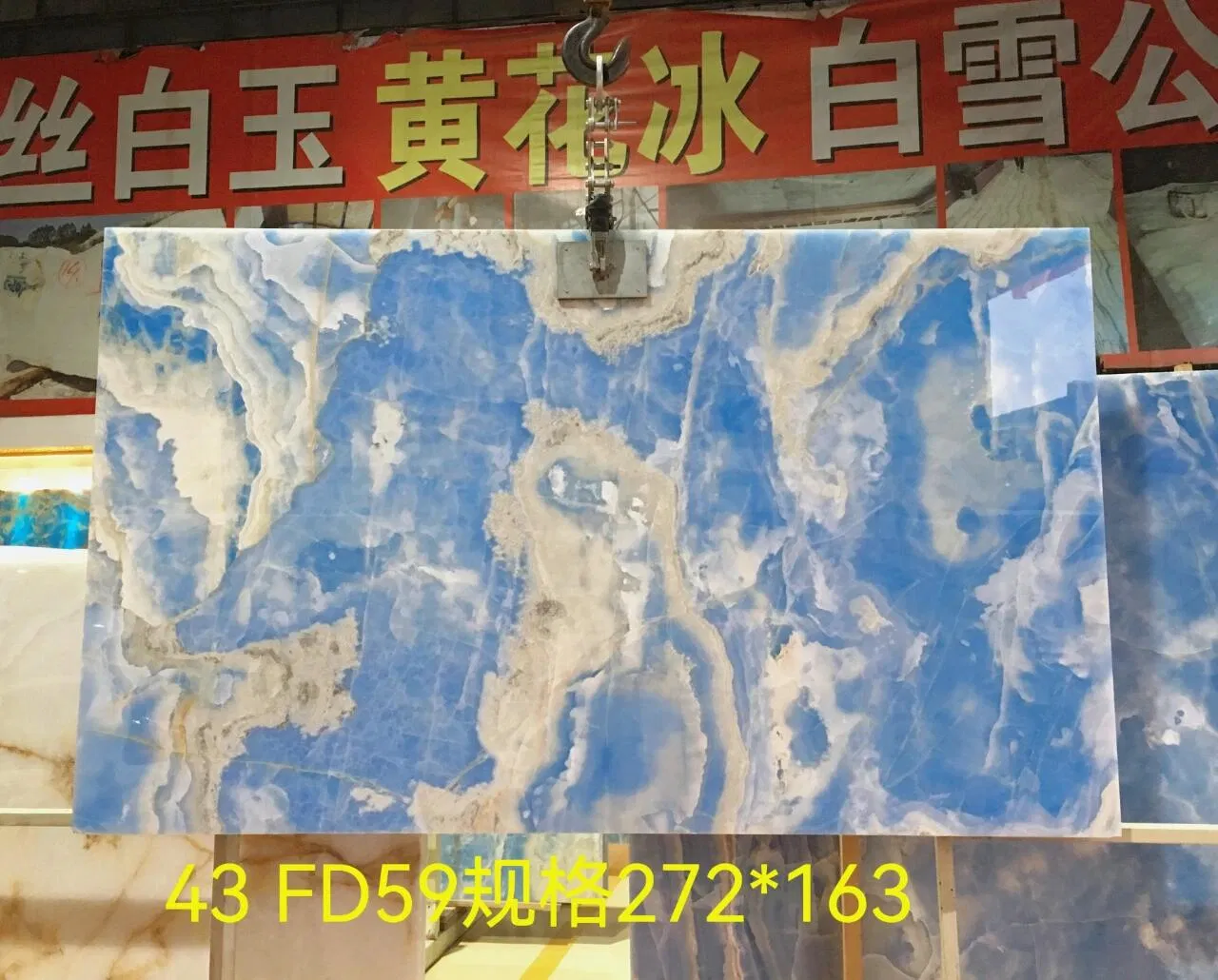 Hotel Staircase Design Luxury Blue Aurora Onyx Marble Stone Stair Price for Steps and Risers