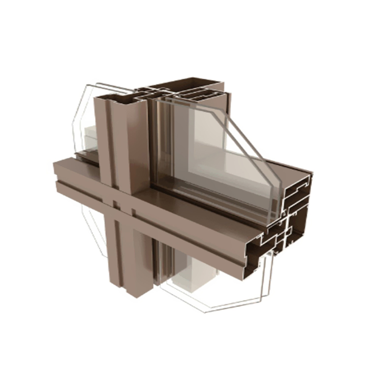 Kdsbuilding Supply Heating Bulletproof Transoms Aluminum Exposed Curtain Exterior Glass Wall