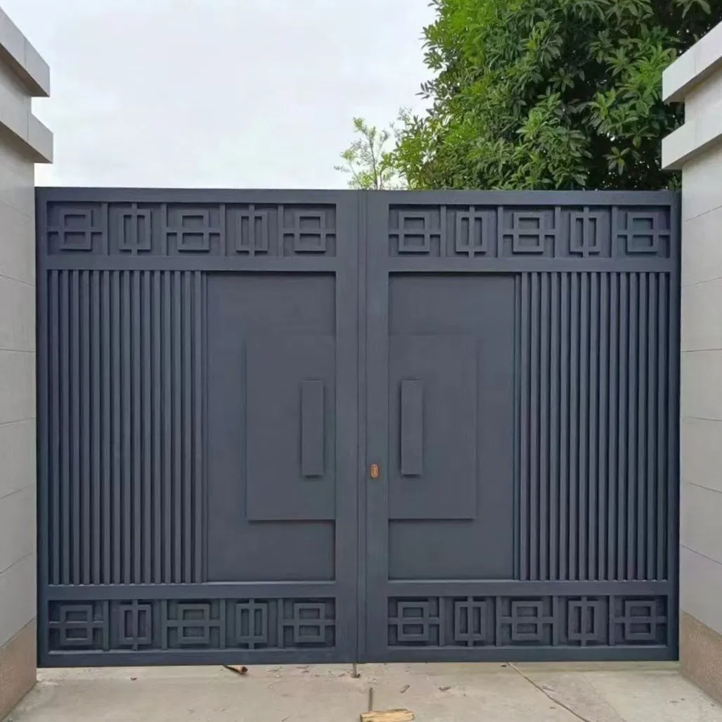 Chinese Traditional Aluminum Mildewproof Characteristic Aluminum Garden Entrance Gate