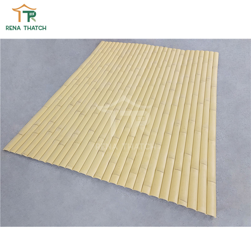 Class a Fire Resistant Plastic Bamboo Fence Artificial Bamboo Panels Artificial Bamboo Cladding
