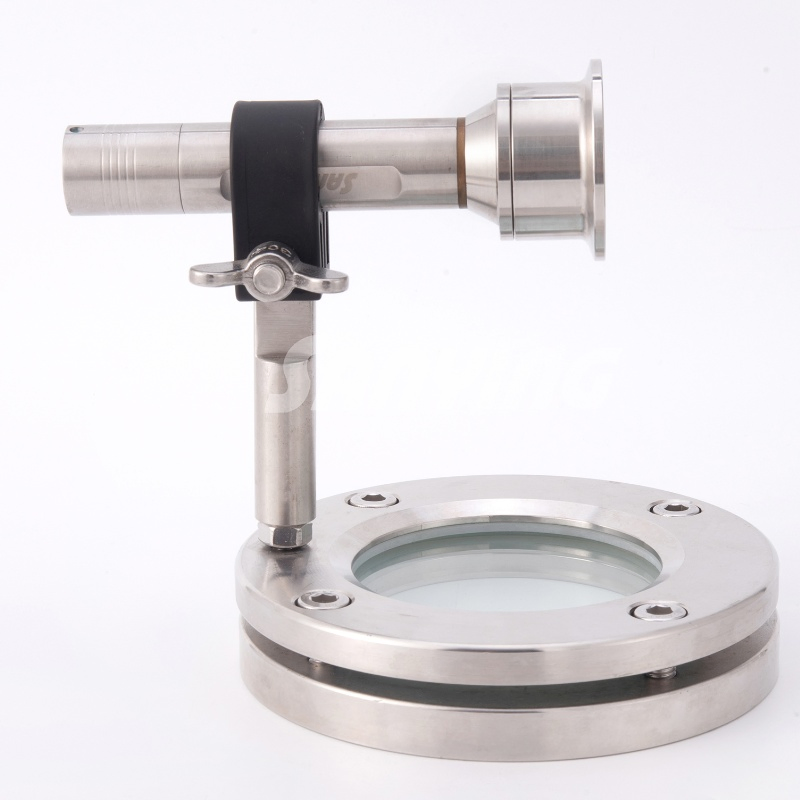 Good Price Casting 1/2''-4'' Sight Glass Flange to with Wiper