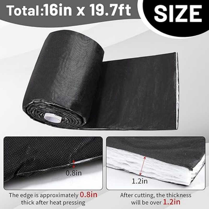 Polyester Fiber Van Insulation Soundproof Thermal Roll