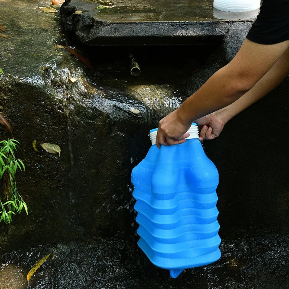 Household Folding Silicone Water Storage Bucket Brushes Bl23443