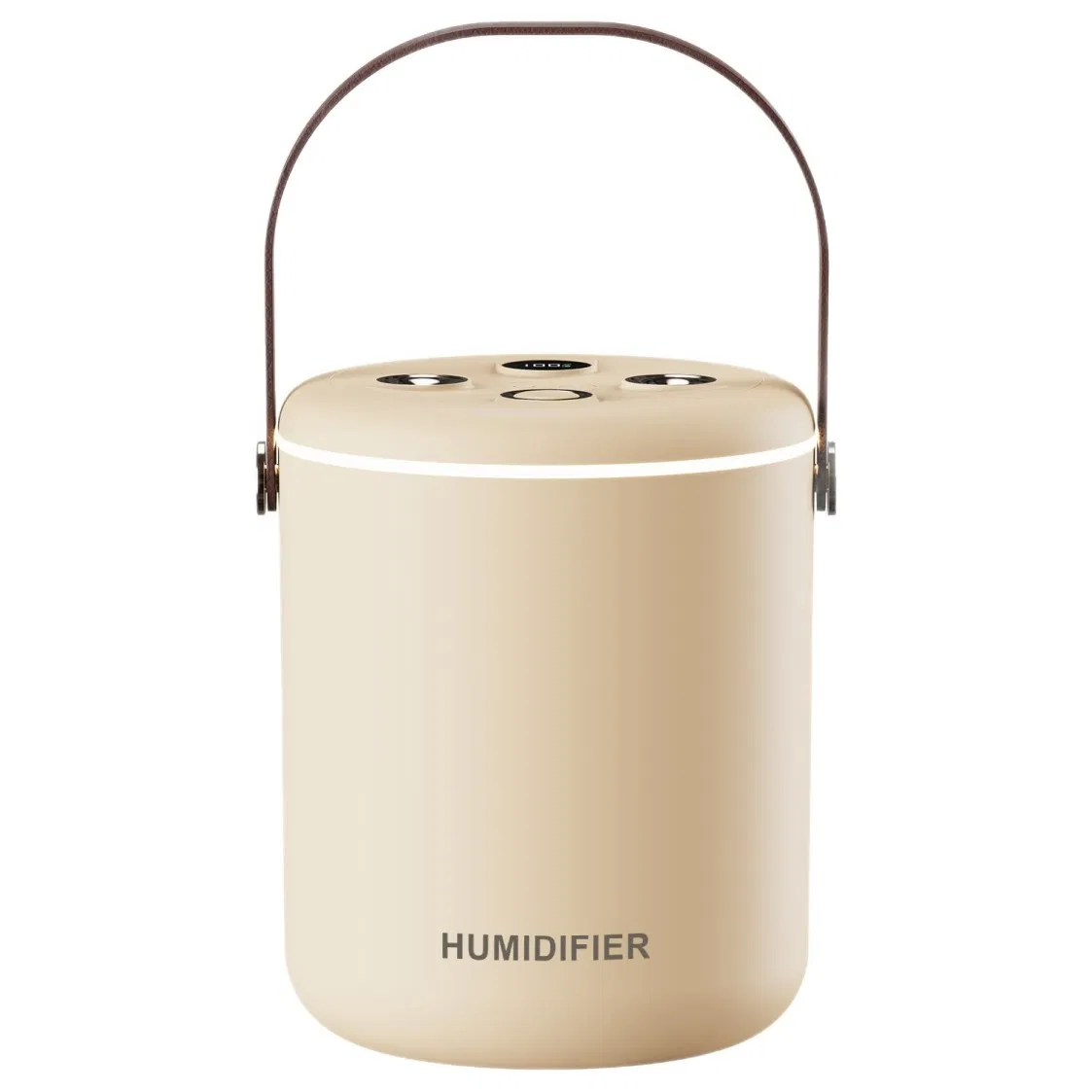 Healthy Flexible Antibacterial Compact Office Quiet Home No-Fog Ultrasonic Humidifier