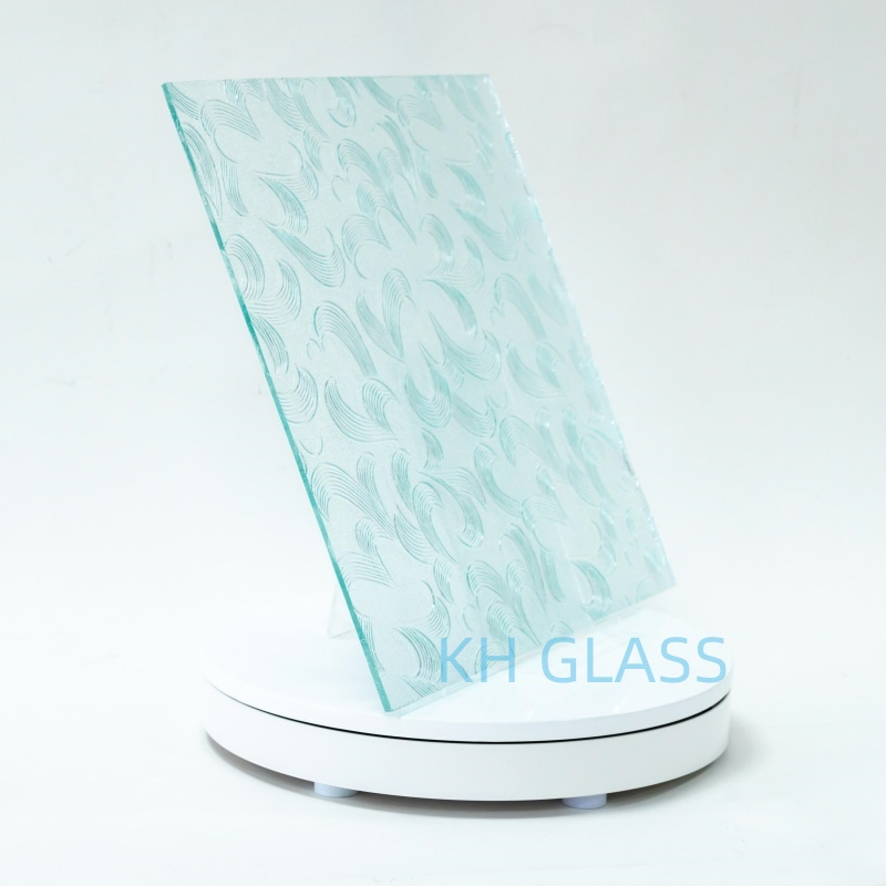 Textured Window Insulated Double Glazing Energy Saving Clear Pattern Glass
