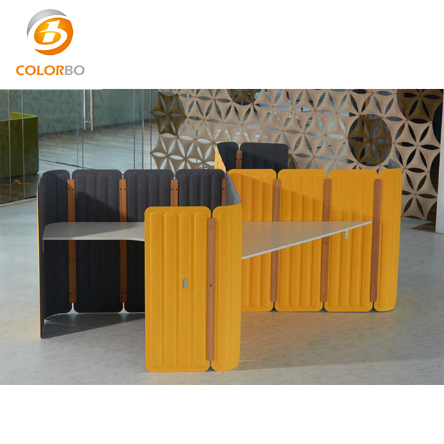 Fireproof and Soudproof Polyester Fiber Office Partition Screen