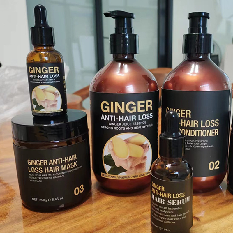 Beauty Cosmetics Hair Care Prevent Hair Loss and Moisturize Ginger Shampoo