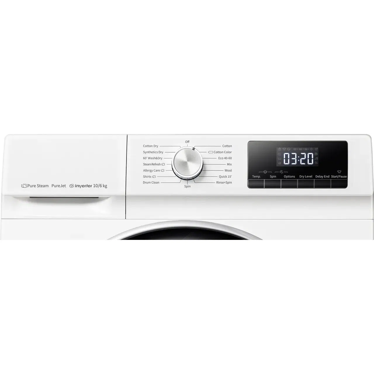 Smeta 220V 10kg Gray Color LED Display Multi Function Laundry Washer