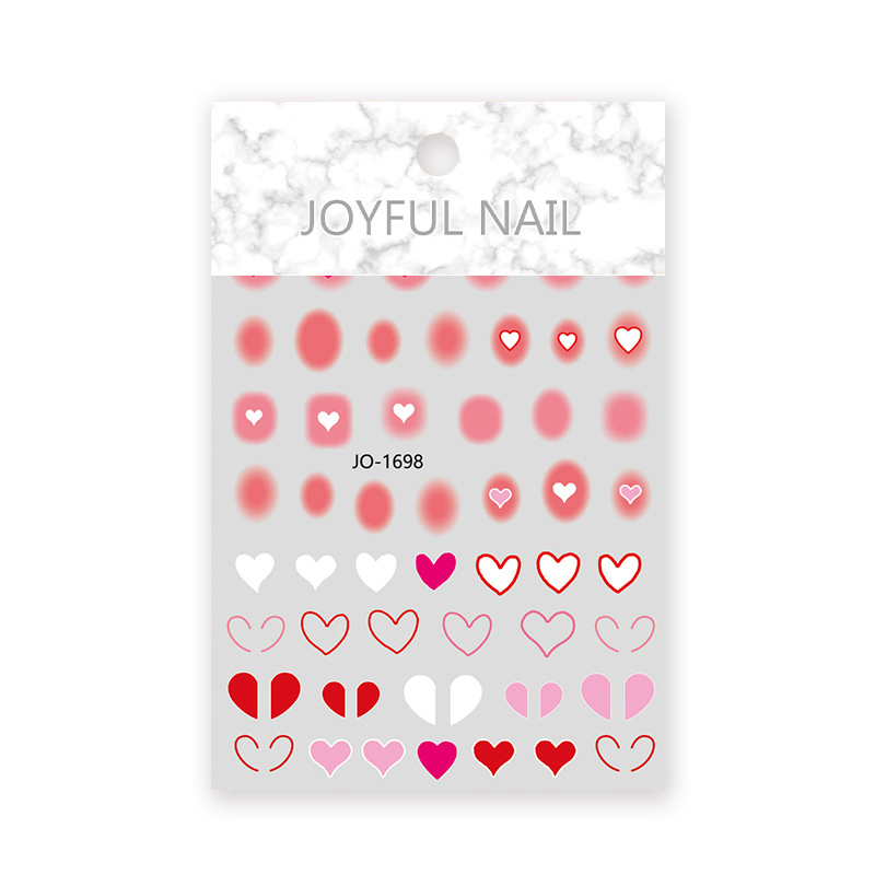 on Sale Popular Love Sweet Cool European Style Nail Sticker