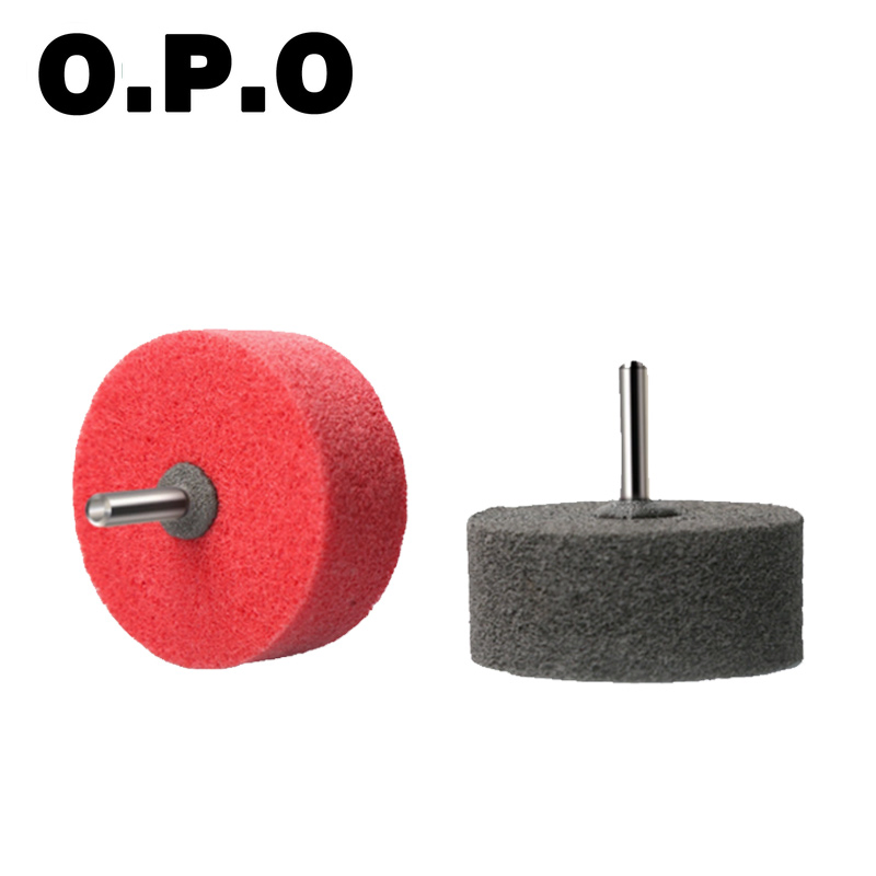 Нейлоновая полировальная головка цилиндрическая с хвостовиком