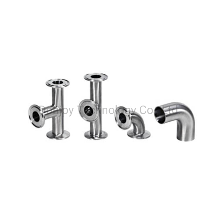 DIN Standard Stainless Steel Sanitary Clamped Tee