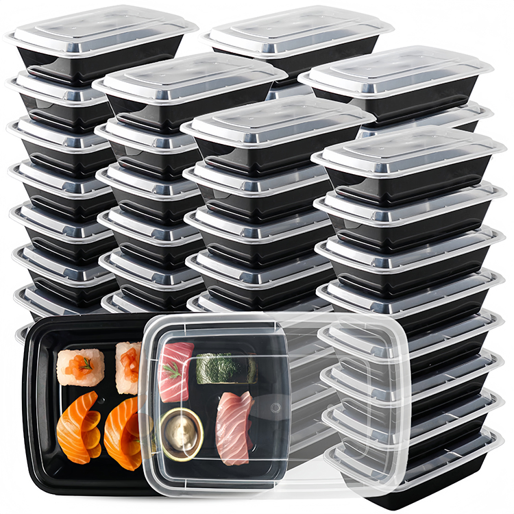Reusable Brcgs Certified Microwavable Food Packaging Containers with Custom Options