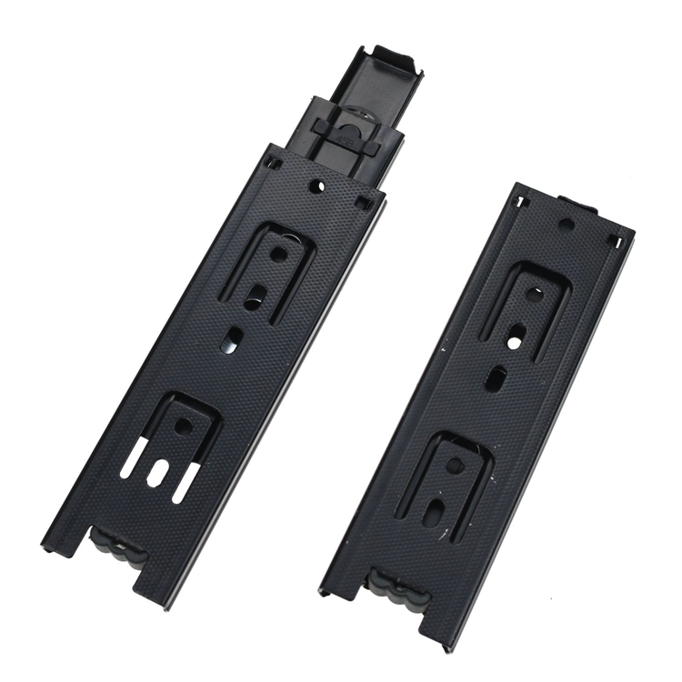 Yh1099 Furniture 4-Inch Length Full Extension, Drawer Slides Telescopic, Ball Bearing Slide Rail, Heavy Duty 45 Kg Load Capacity