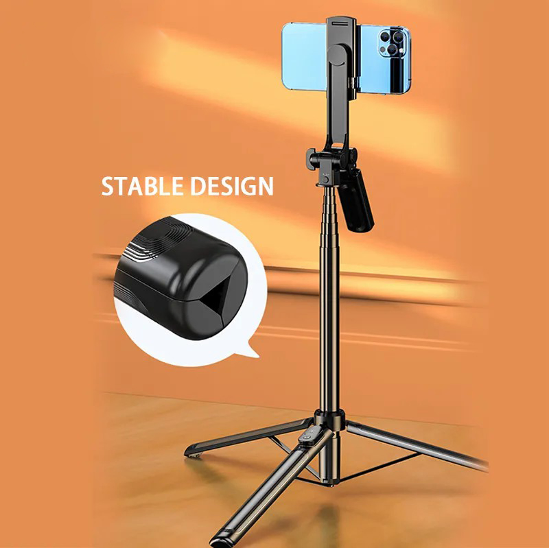 Монопод для селфи Mini Selfie Stick с алюминиевым штативом