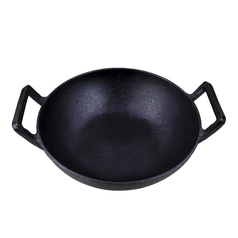 Чугунная сковорода вок 36 см