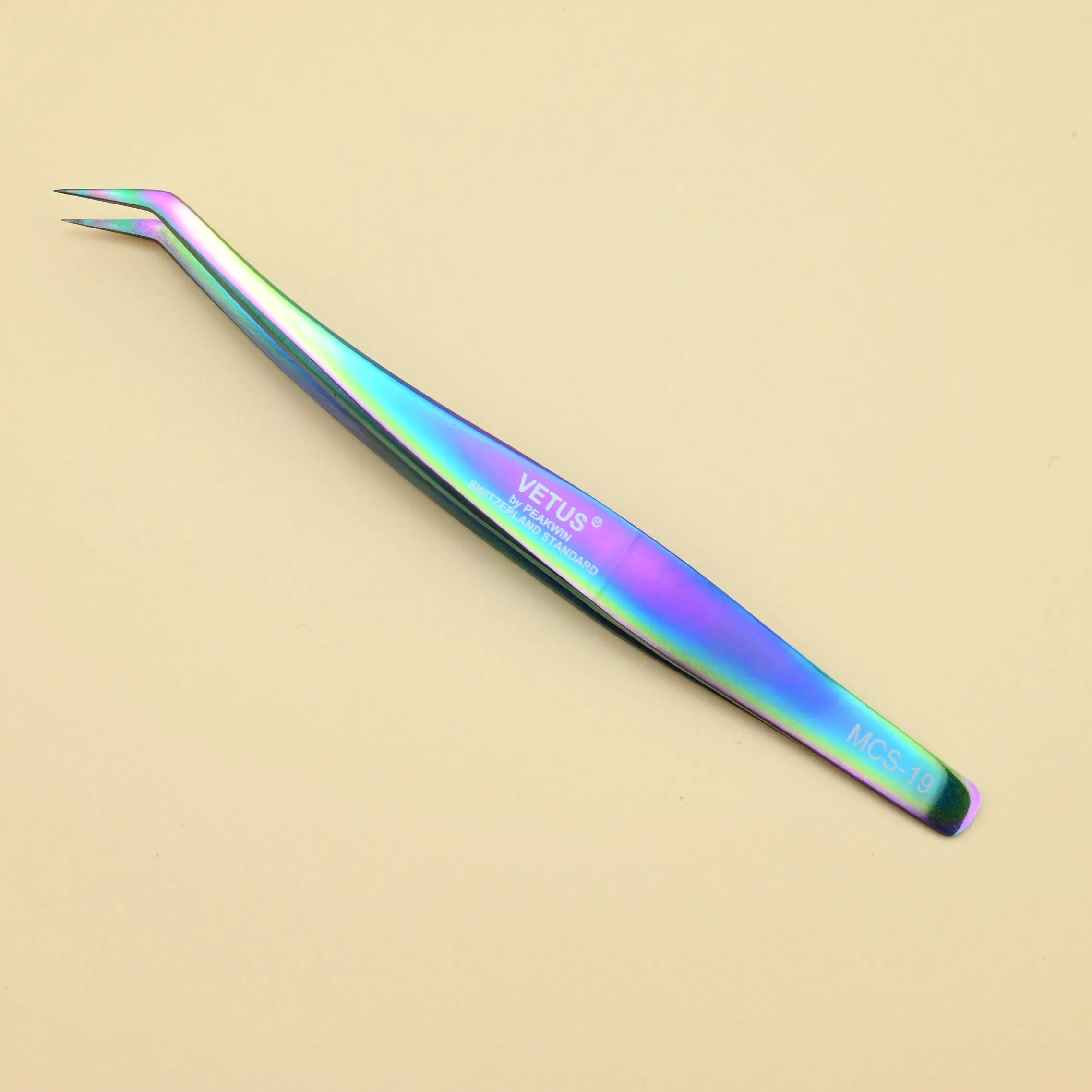 Mt Lashes China Wholesale High Quality Precision Slant Eyebrow Eyelashes Tweezer