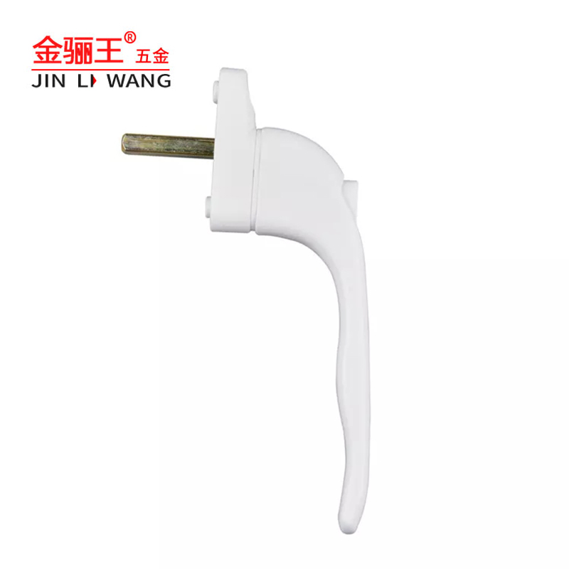 UPVC European Simple New Custom Colors Zinc Aluminum Alloy Casement Window Handle with Lock