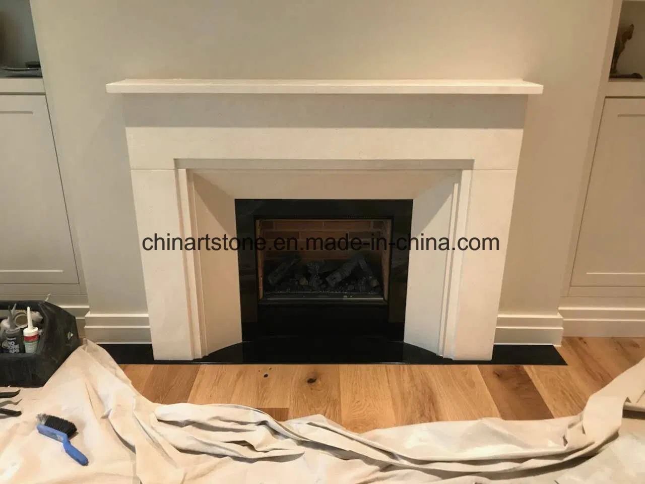 Wholesale Europe Nature Marble Fireplace for House Decoration