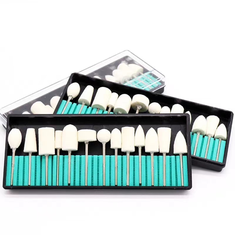 Guyo White Drill Bit Set for Nail Beauty Accept Custom Logo