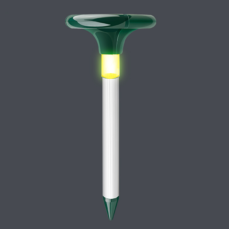 Solar-Powered Rat Trap Mole Vole Gopher Repeller for Effective Pest Control