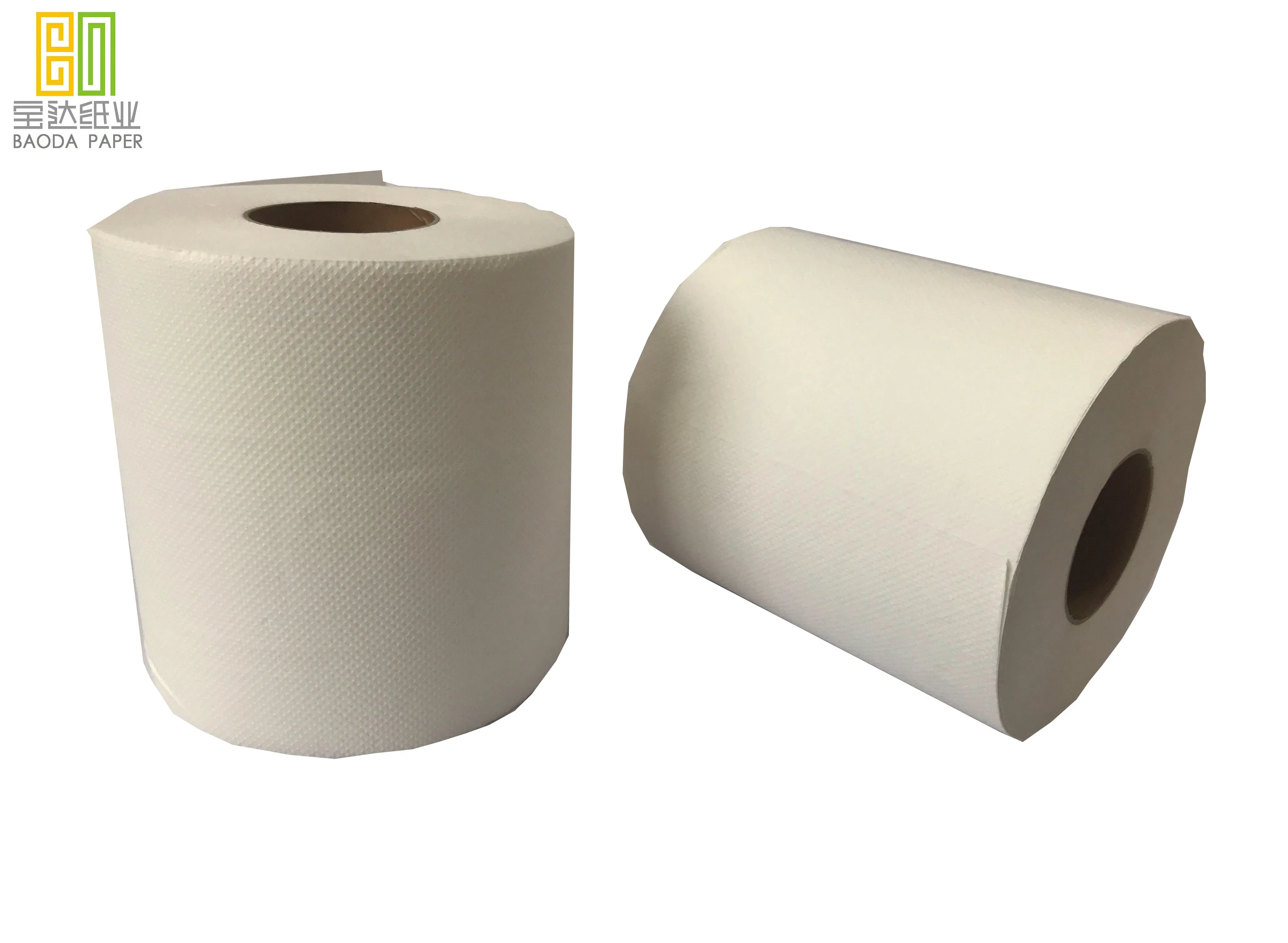 2 Ply Bamboo Pulp Tissue Roll Hand Paper Towel
