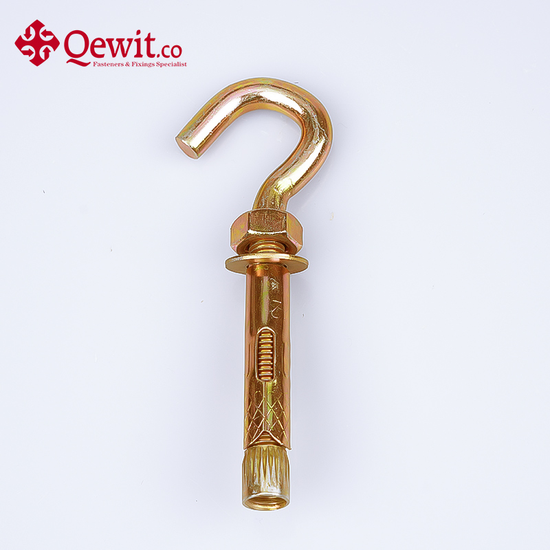 Анкерный болт с кольцом и крюком Premium Shield